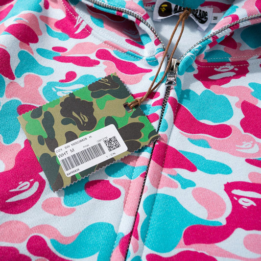 BAPE Miami City Limited Camo Shark Hoodie