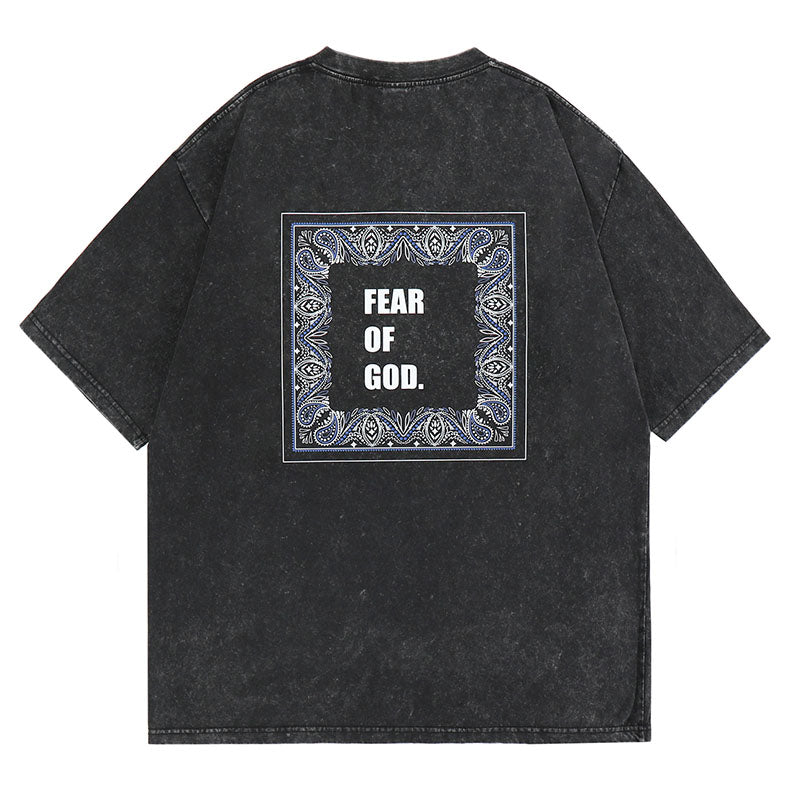 Fear of God Classic Logo T-Shirt – Black