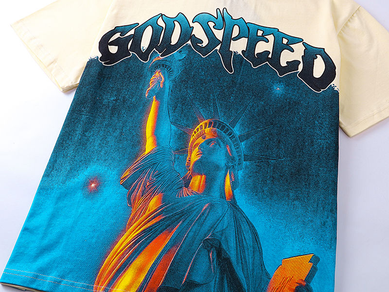GODSPEED Statue Of Liberty T-Shirt – 100% Cotton Graphic Tee