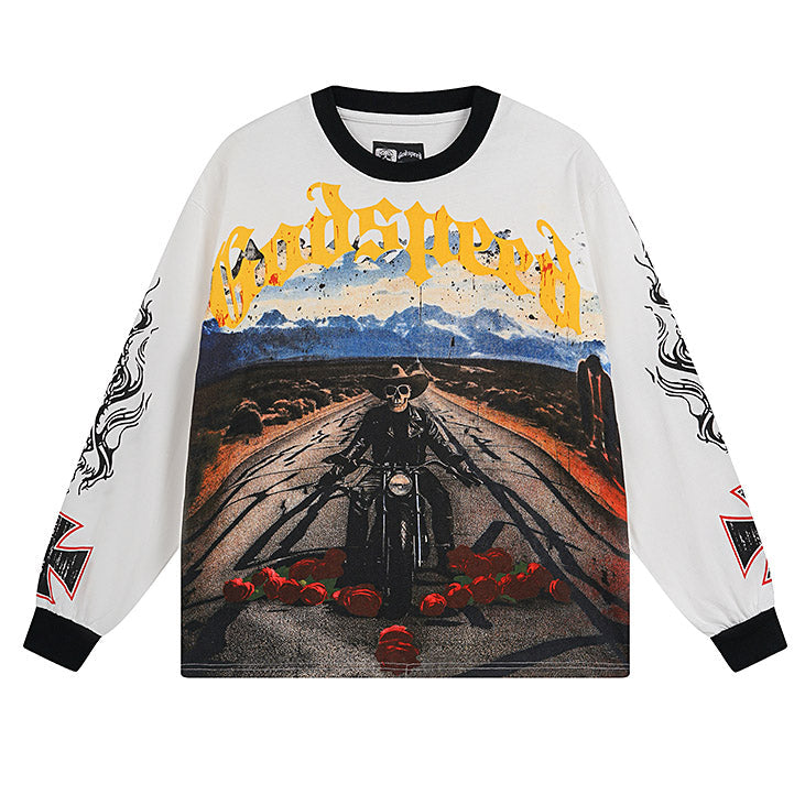GODSPEED Long Lonely Road Long Sleeve T-Shirt