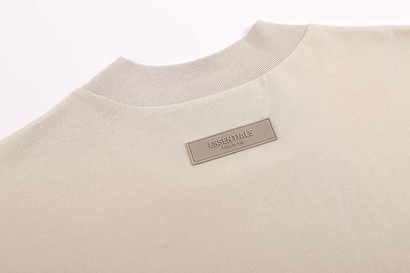 Fear of God Essentials Big E T-Shirt – Black / Gray / Fruit Green