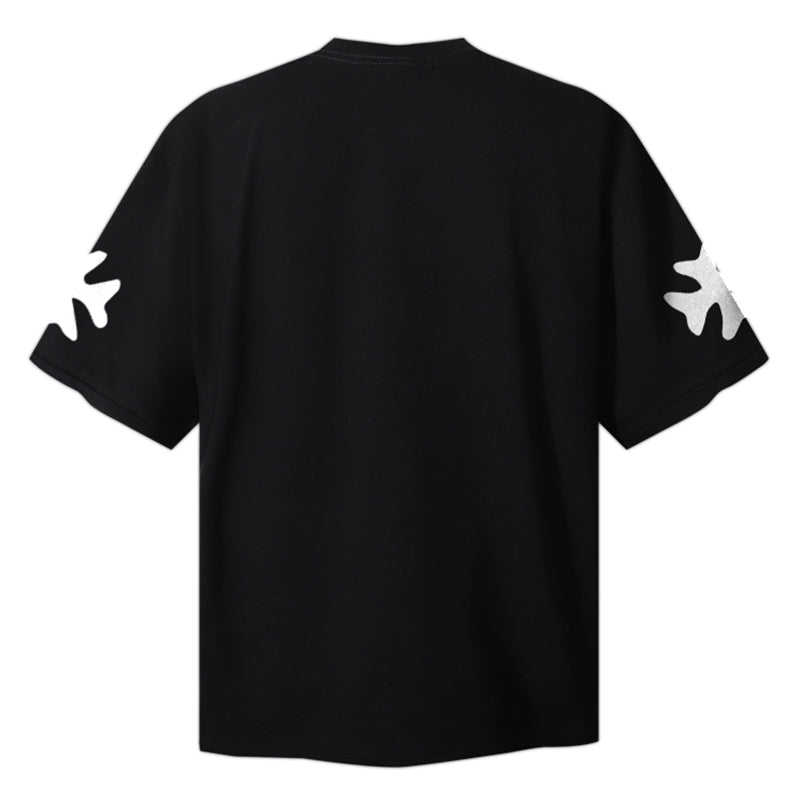 RHUDE Deix Shield Tee – Black / White