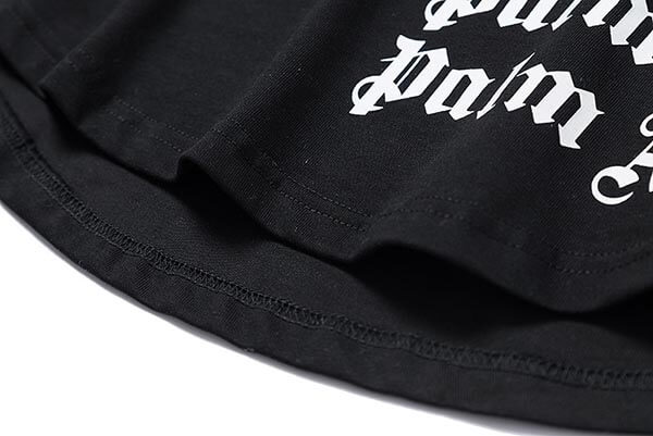 Palm Angels All-Over Logo Print Long Sleeve T-Shirt
