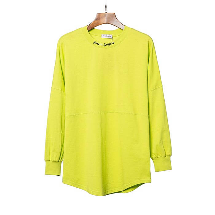 Palm Angels Gothic Back Logo Long Sleeve T-Shirt