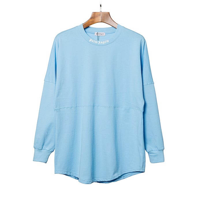 Palm Angels Gothic Back Logo Long Sleeve T-Shirt