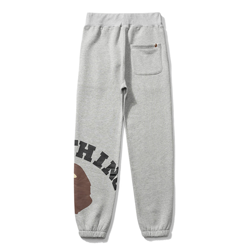 BAPE Logo Printed Drawstring Pants