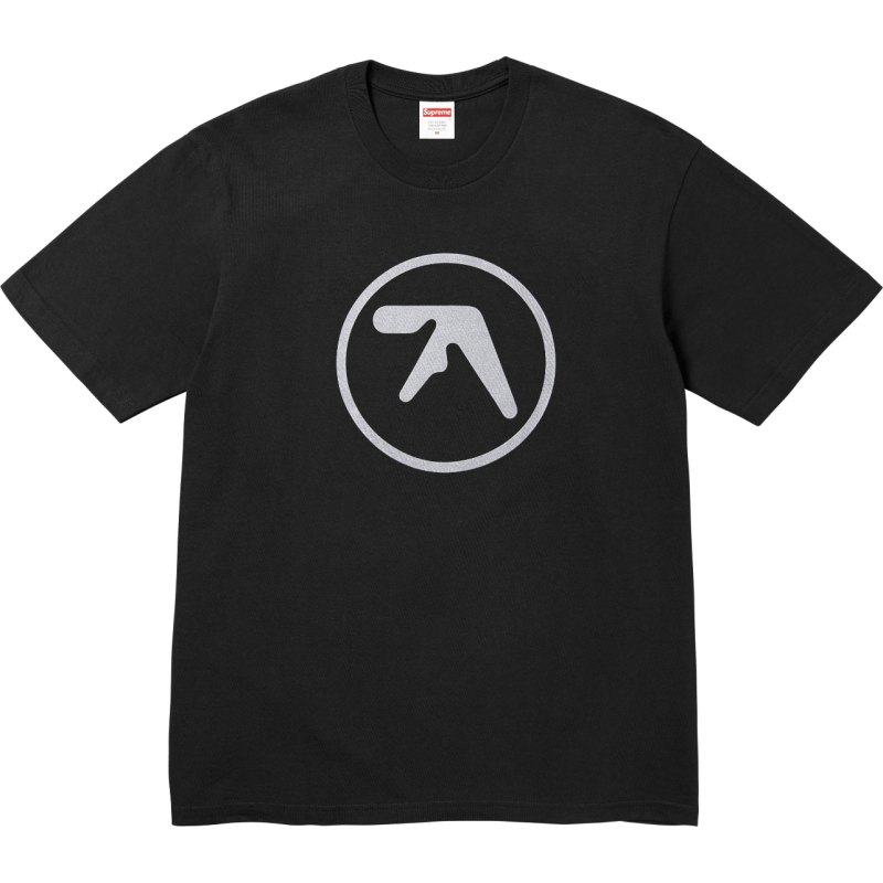 Supreme 25SS Aphex Twin Ambient Works Tee – Black / White
