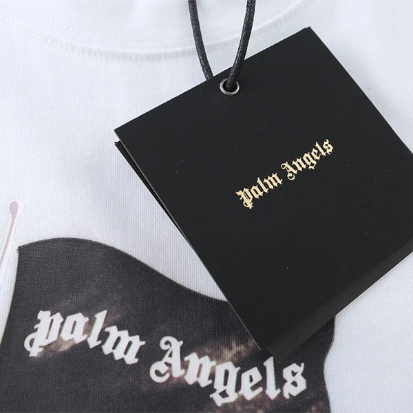 Palm Angels Flag Bear Graphic T-Shirt