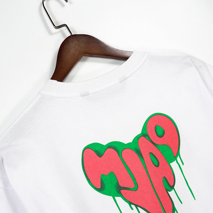 Palm Angels Dripping Heart Graffiti T-Shirt
