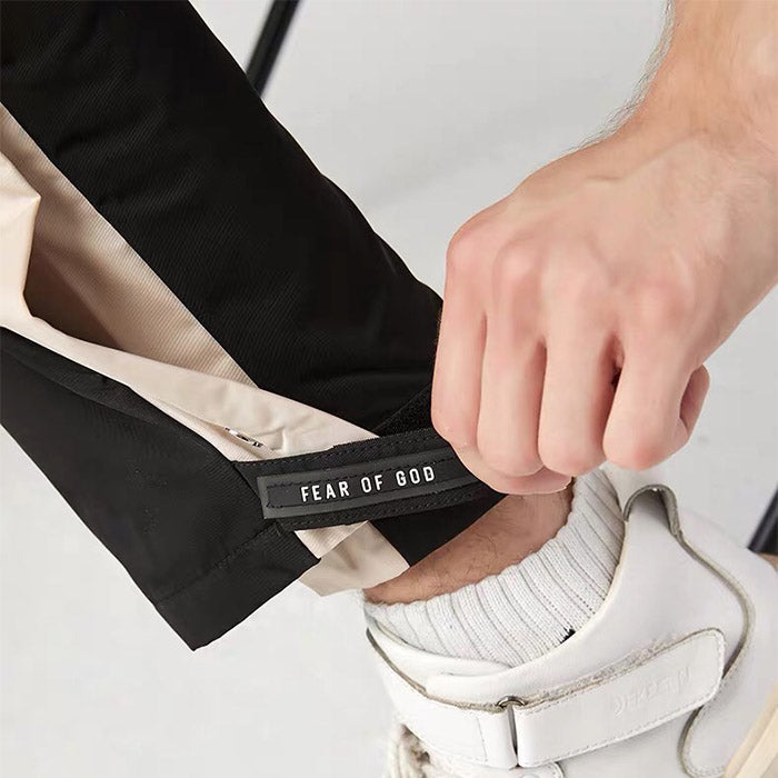 Fear Of God Essentials Side Snap Button Track Pants – Black