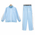 Palm Angels Blue Suit – Long Sleeve Jacket & Trouser Set