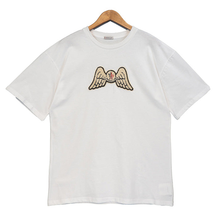 Palm Angels x Moncler Angel Wings Embroidered Patch Oversized T-Shirt