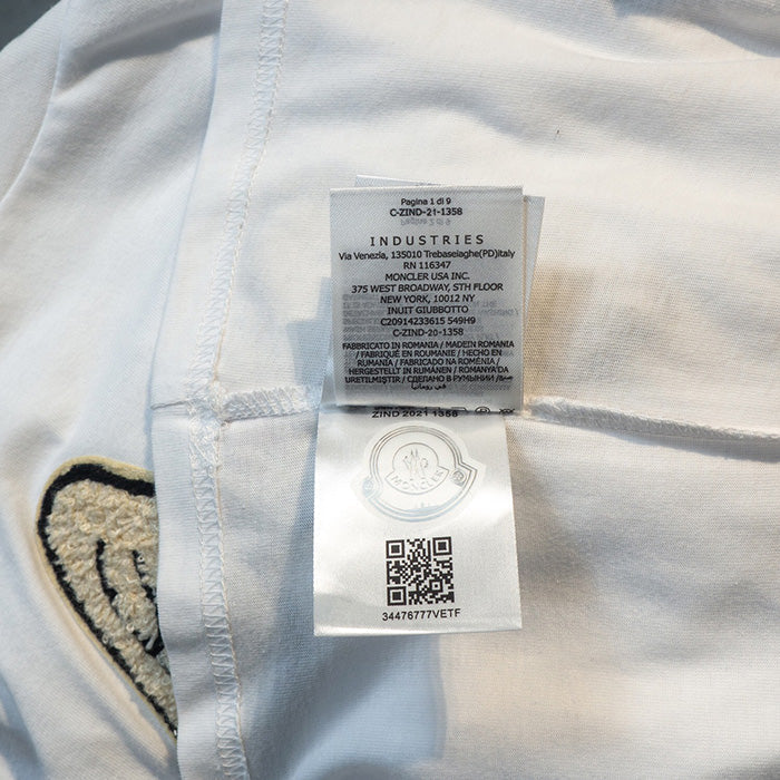 Palm Angels x Moncler Angel Wings Embroidered Patch Oversized T-Shirt