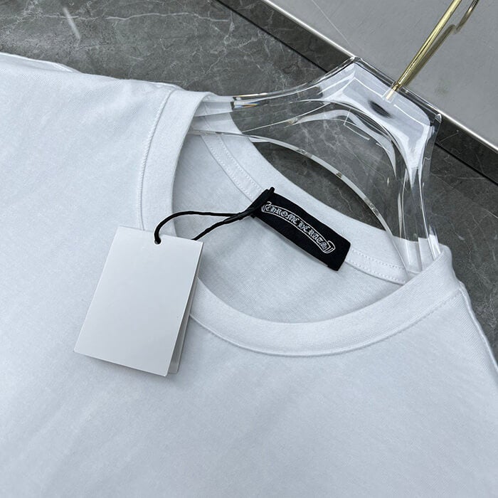 Chrome Hearts T-Shirt – Black & White (Loose Fit)