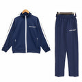 Palm Angels Suit – Navy Blue Long Sleeve Tailored Jacket & Trouser Set