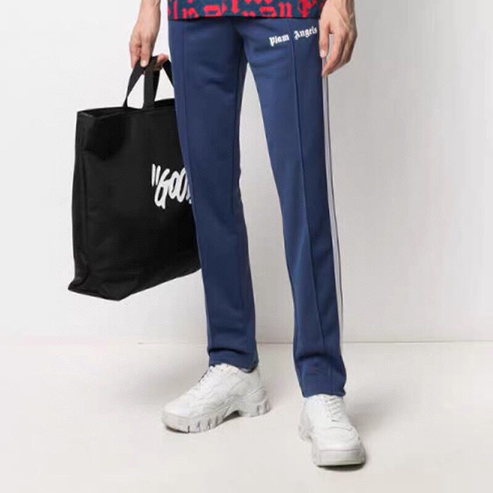 Palm Angels Suit – Navy Blue Long Sleeve Tailored Jacket & Trouser Set