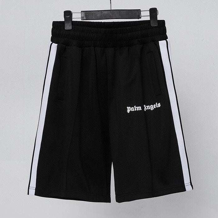 Palm Angels Black Cotton Shorts