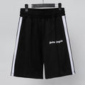 Palm Angels Black Cotton Shorts
