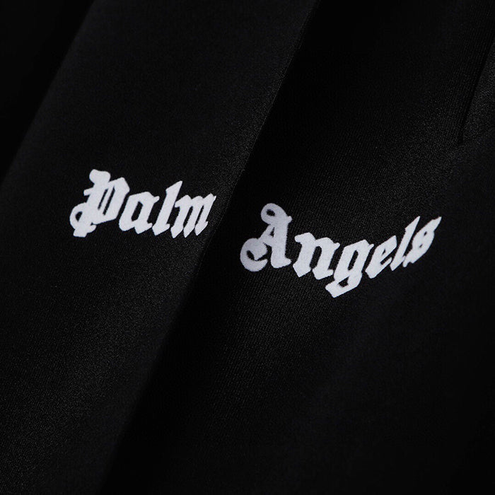 Palm Angels Black Cotton Shorts