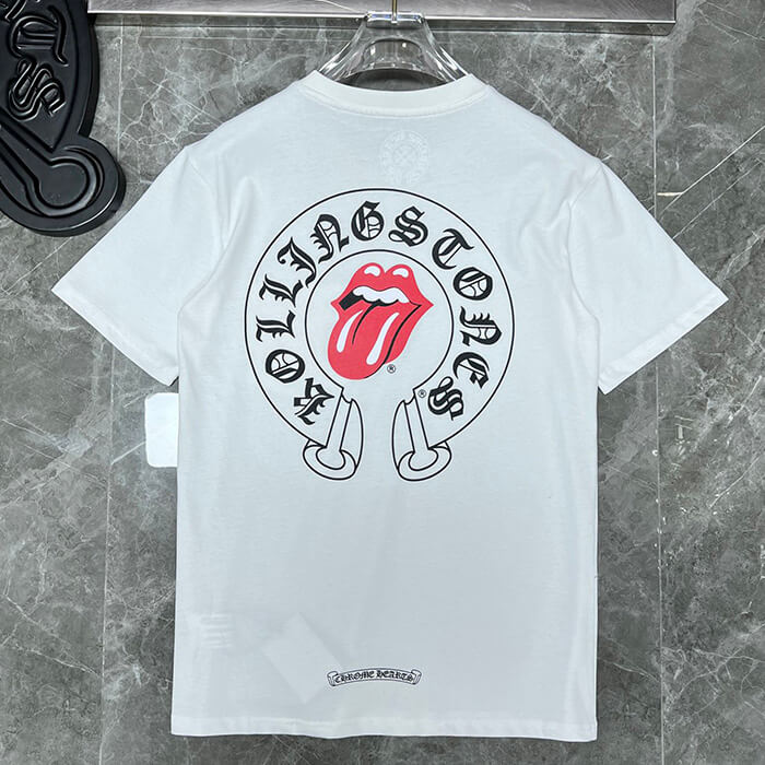 Chrome Hearts x Rolling Stones Graphic T-Shirt #8050