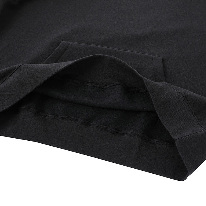 Fear Of God Essentials Hoodie – Black Tone-on-Tone