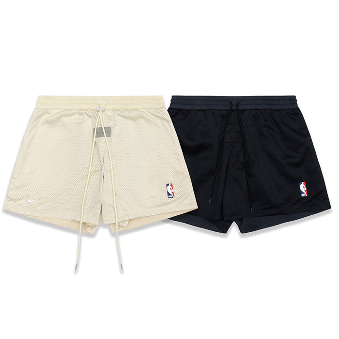 Fear of God x NBA x Air Shorts – Apricot / Black