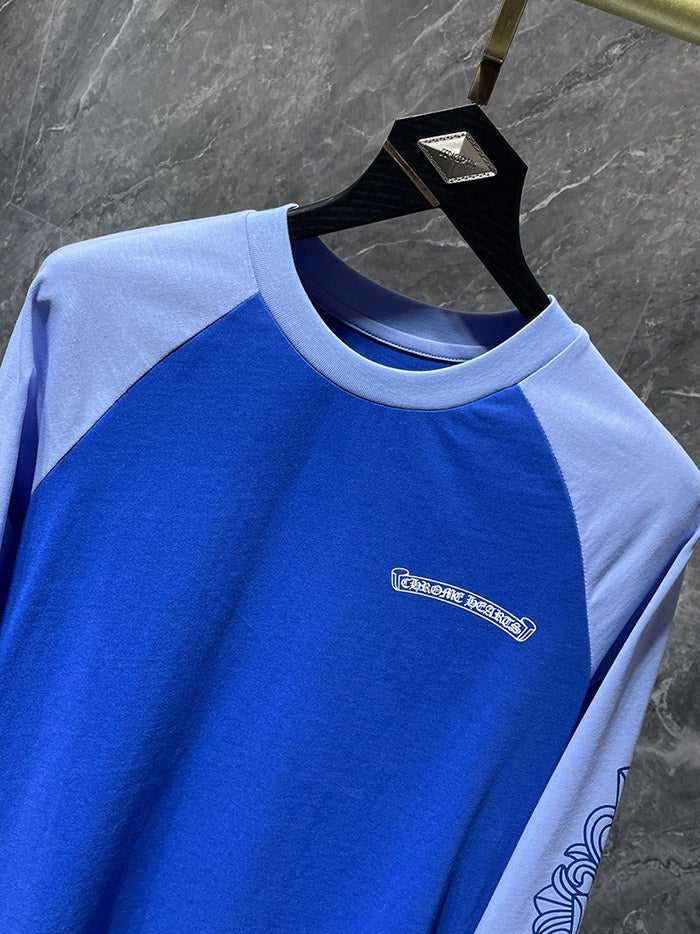 Chrome Hearts Classic Long Sleeve Tee – Blue