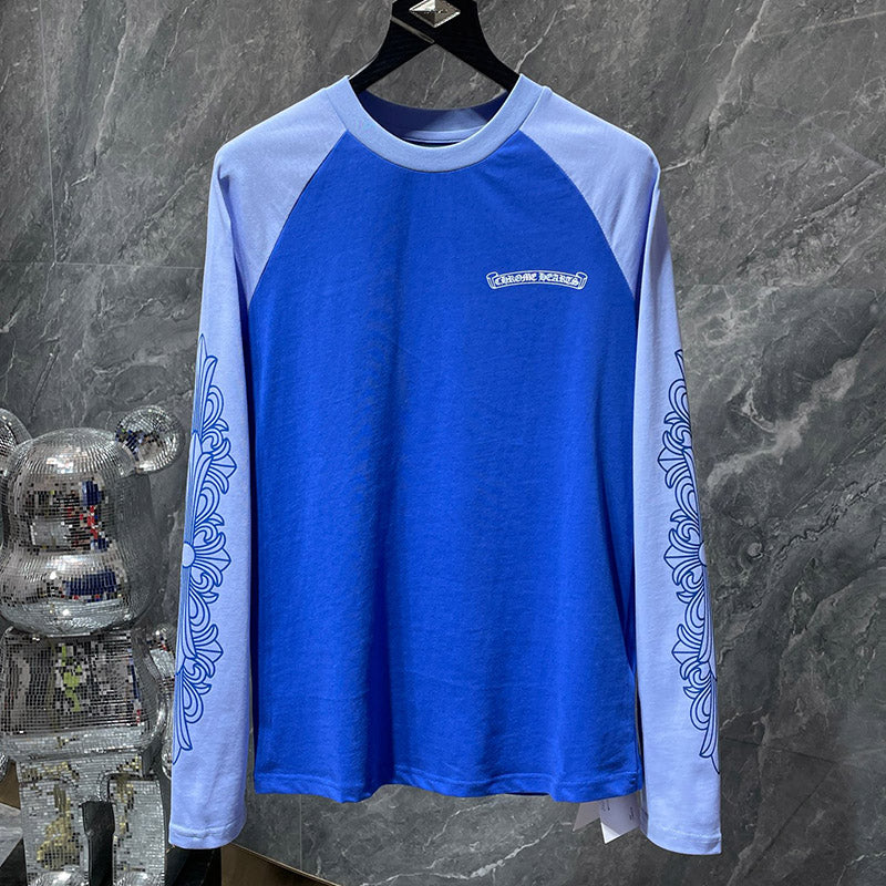 Chrome Hearts Classic Long Sleeve Tee – Blue