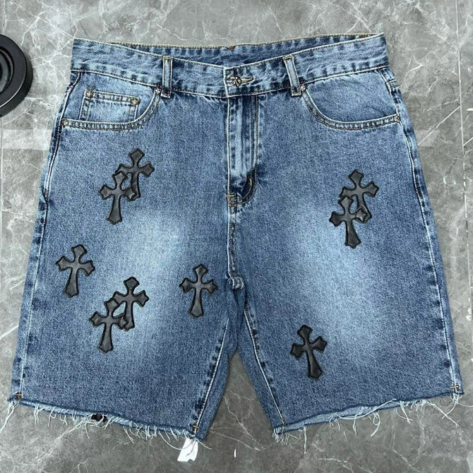 Chrome Hearts Denim Shorts