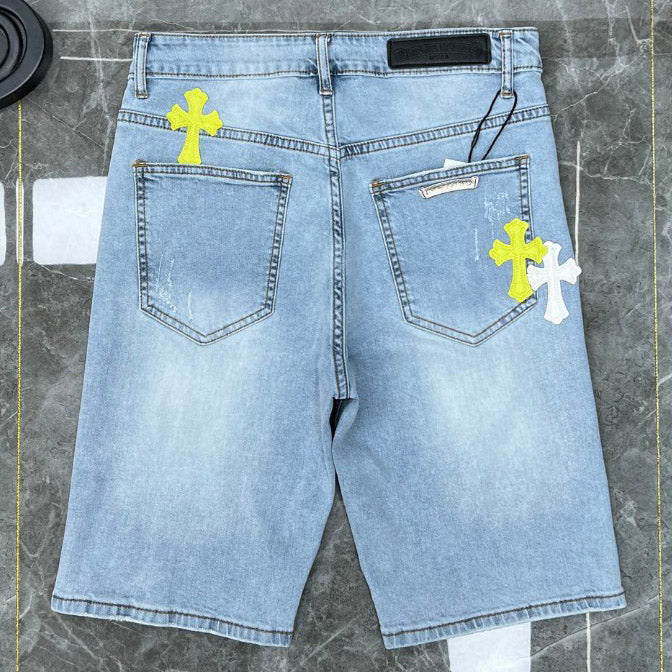 Chrome Hearts Denim Shorts