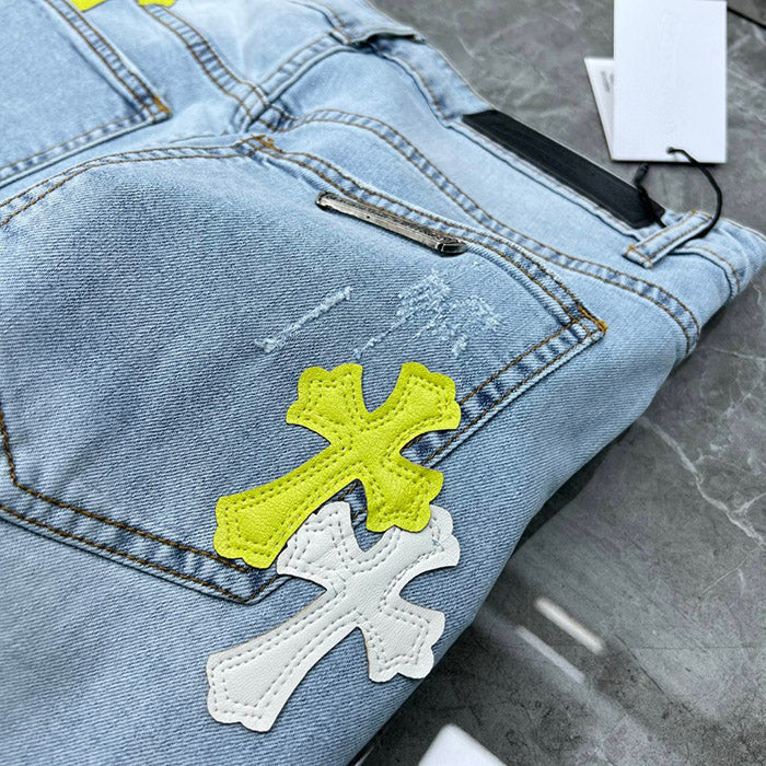 Chrome Hearts Denim Shorts
