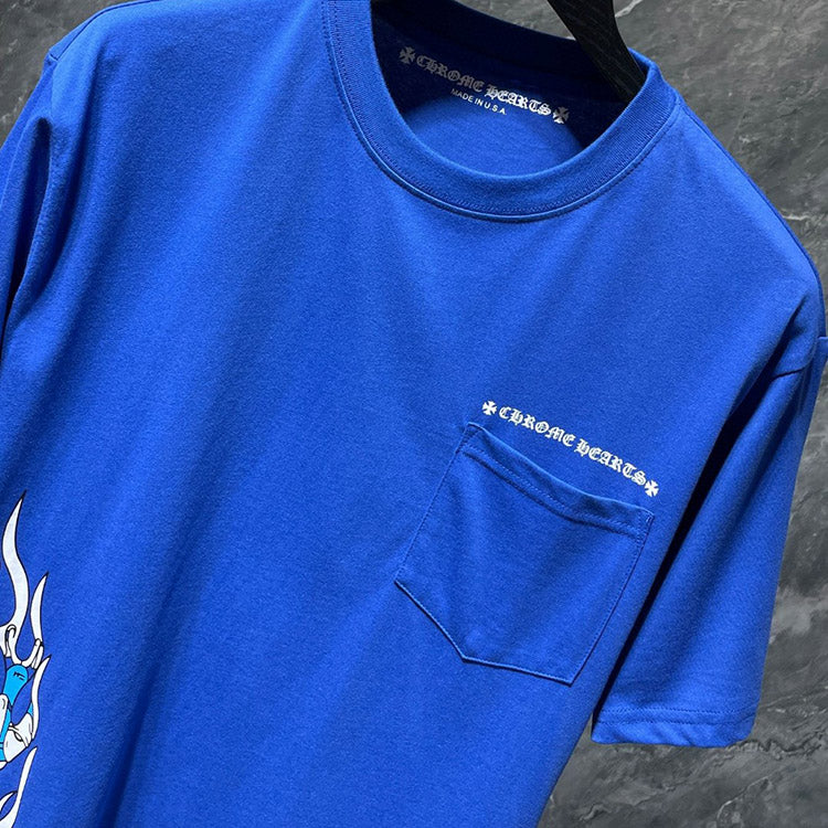 Chrome Hearts Matty Boy Space T-Shirt – Blue
