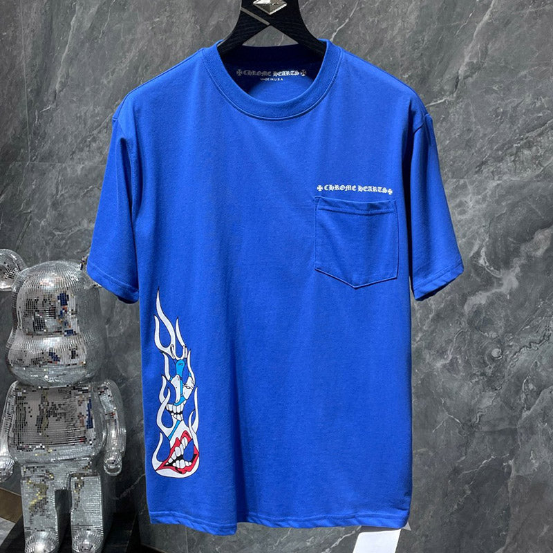 Chrome Hearts Matty Boy Space T-Shirt – Blue