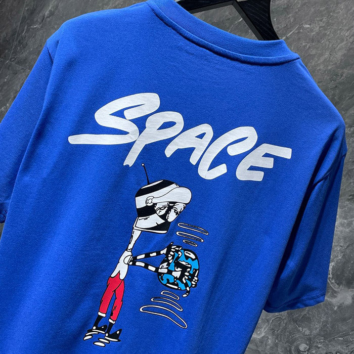 Chrome Hearts Matty Boy Space T-Shirt – Blue