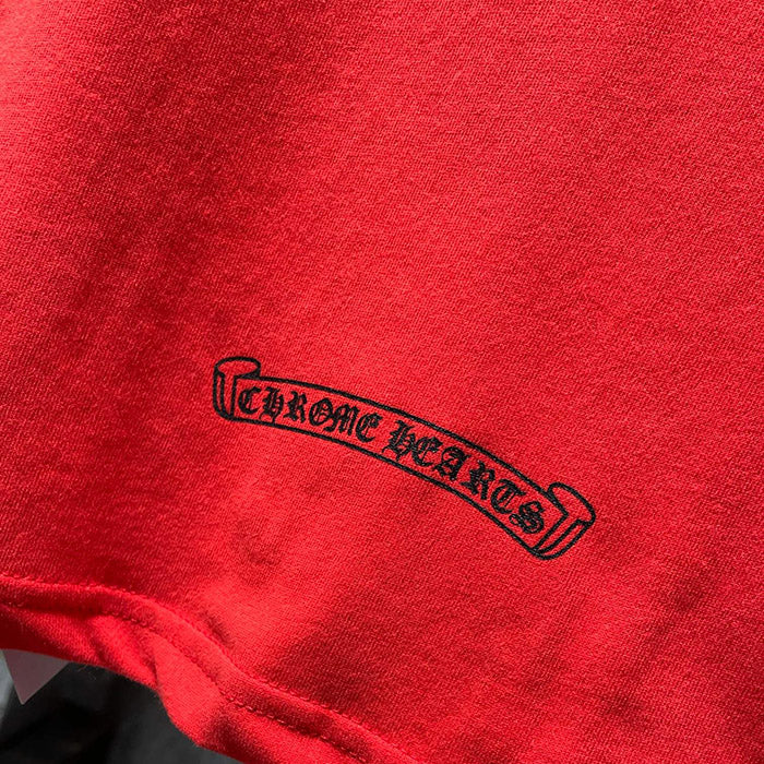 Chrome Hearts Matty Boy Red Chomper T-Shirt