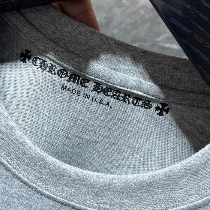 Chrome Hearts Matty Boy Brain Graffiti T-Shirt – Grey