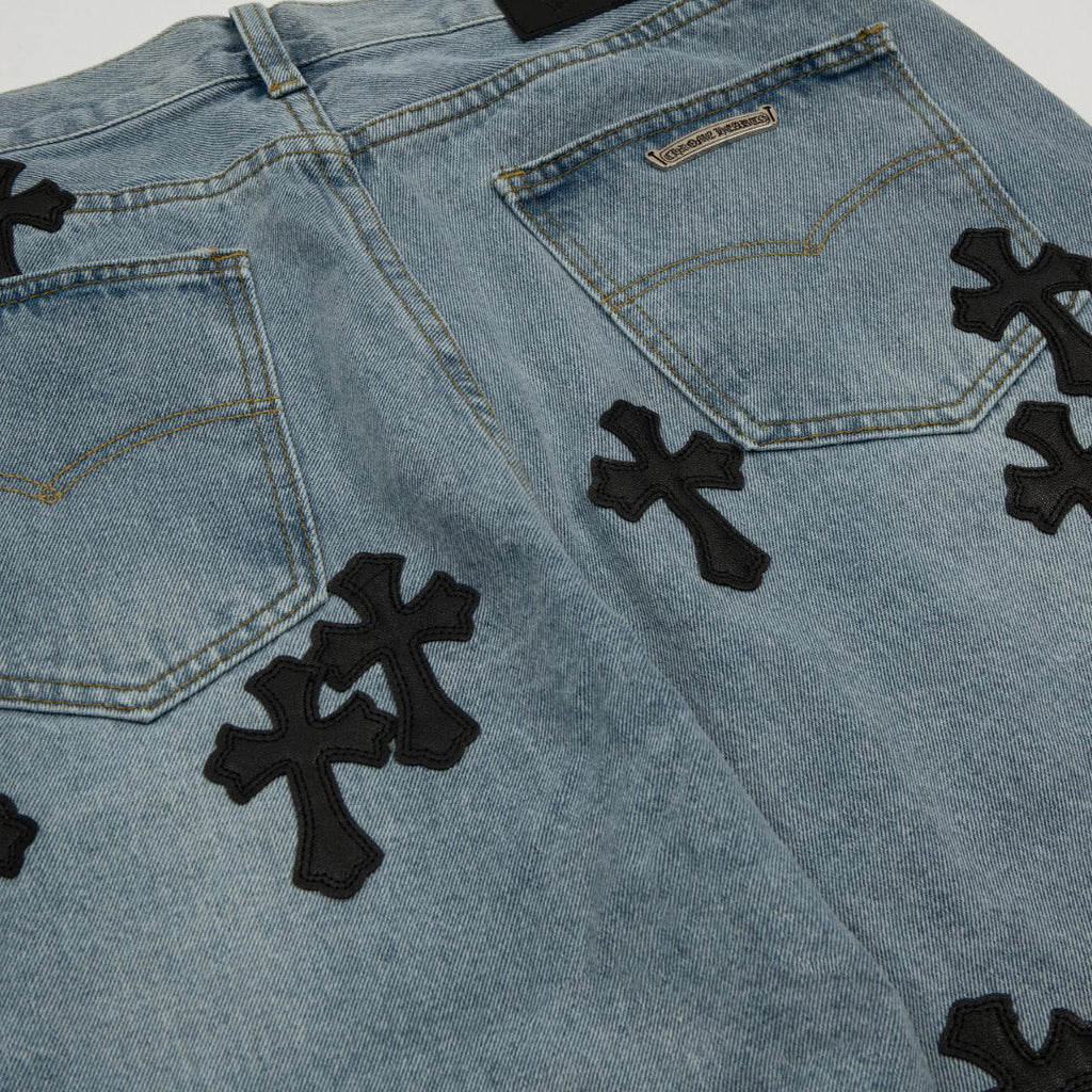 Chrome Hearts Denim Shorts