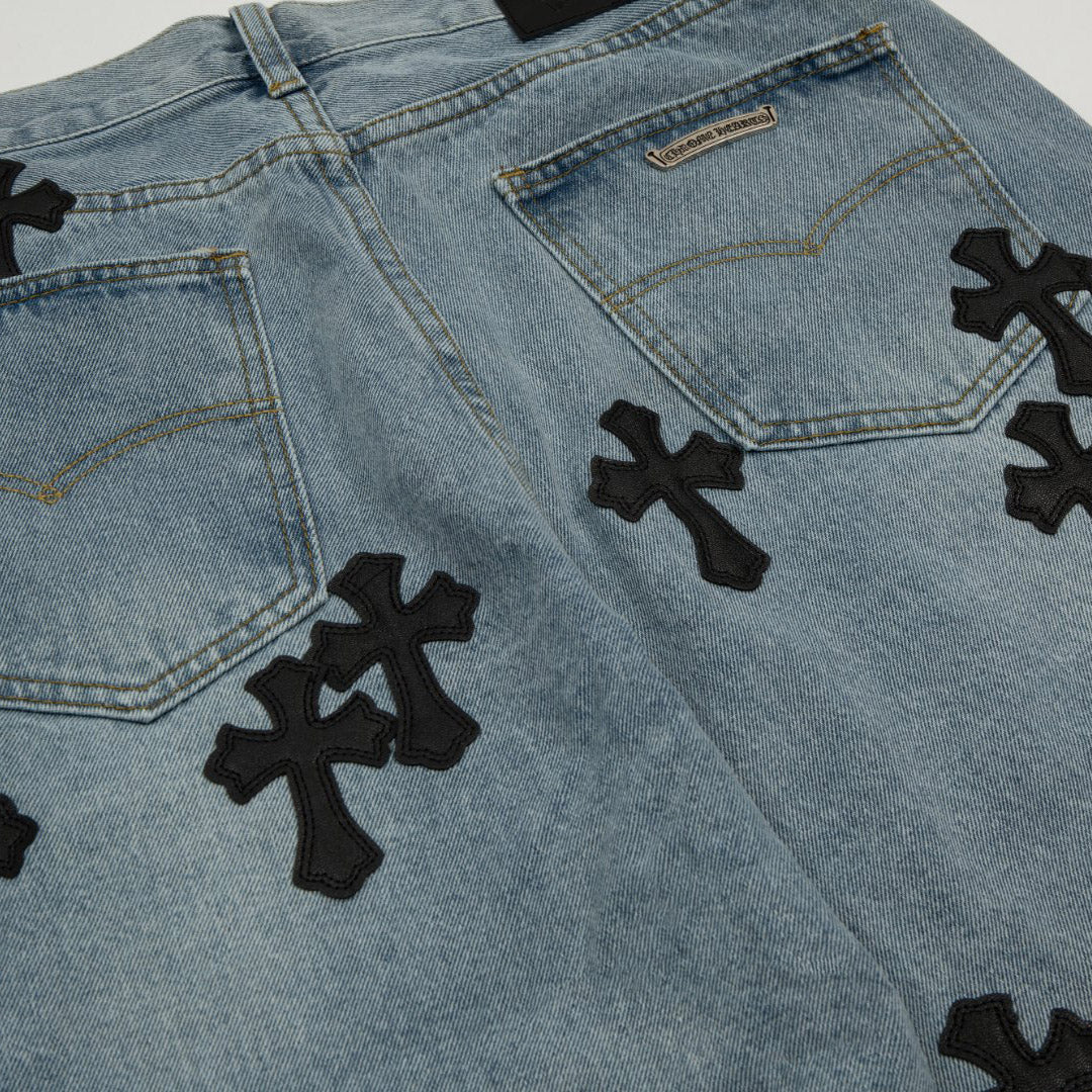 Chrome Hearts Denim Shorts