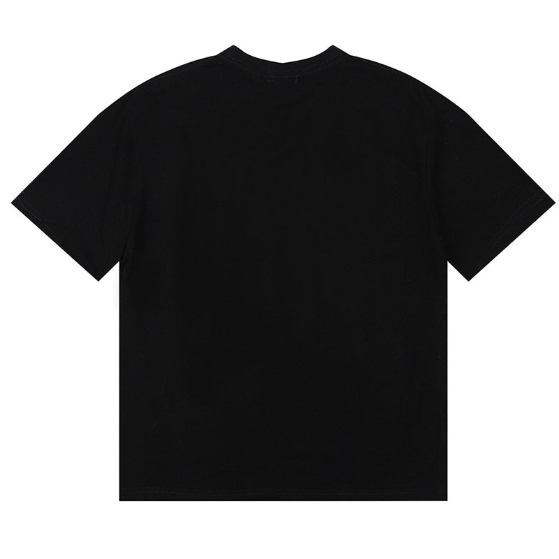 RHUDE New Money Parrot Graphic T-Shirt – Apricot / Black / White