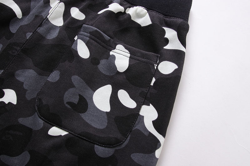 BAPE ABC Camo Drawstring Shorts