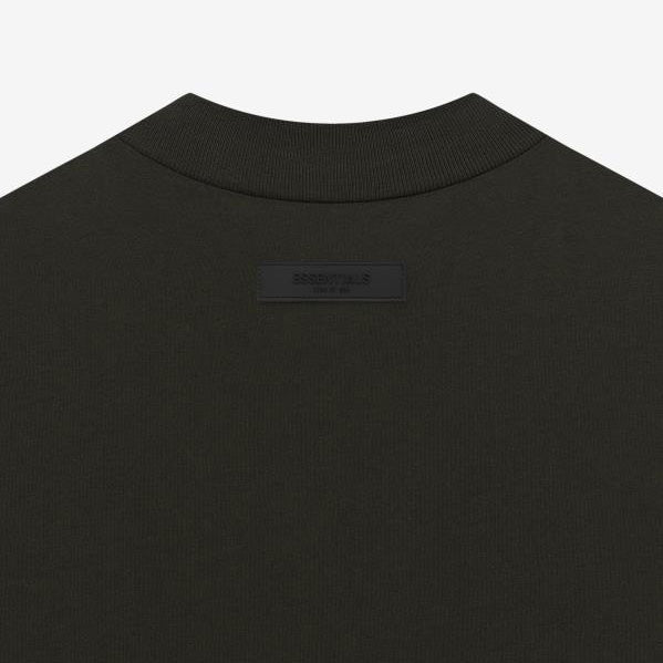 Fear of God ESSENTIALS Logo T-Shirt – Brown Black