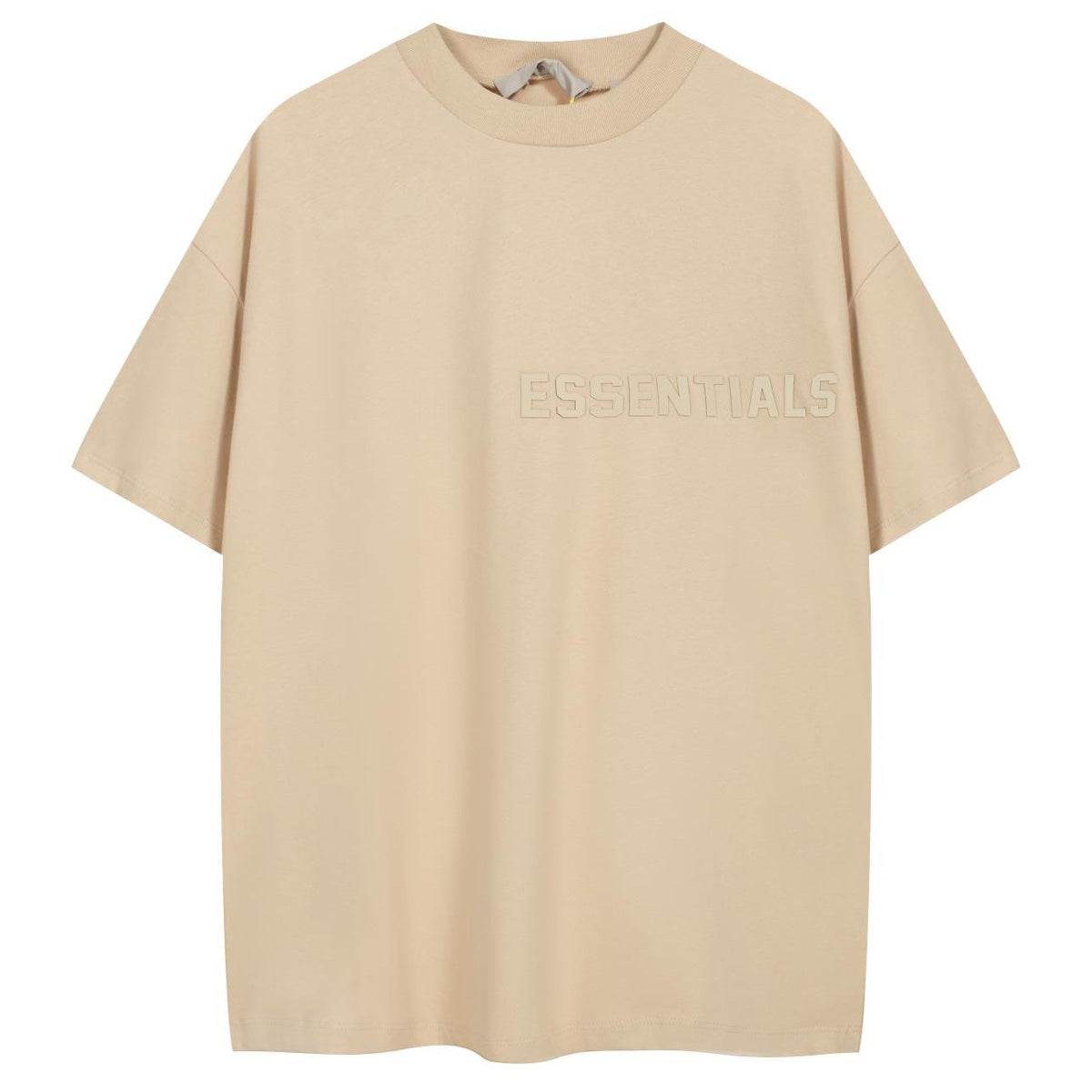Fear of God Essentials Logo T-Shirt – Khaki