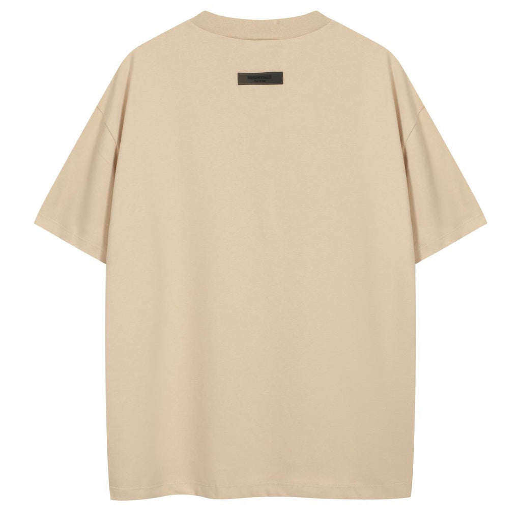 Fear of God Essentials Logo T-Shirt – Khaki