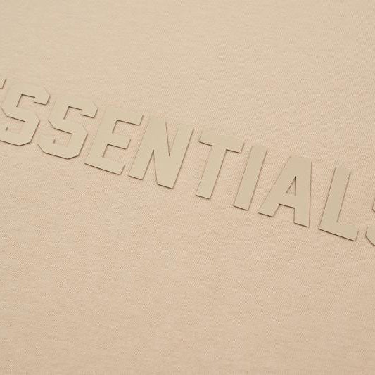 Fear of God Essentials Logo T-Shirt – Khaki
