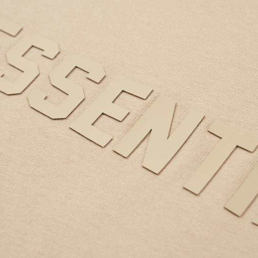 Fear of God Essentials Logo T-Shirt – Khaki