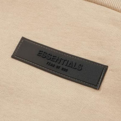 Fear of God Essentials Logo T-Shirt – Khaki