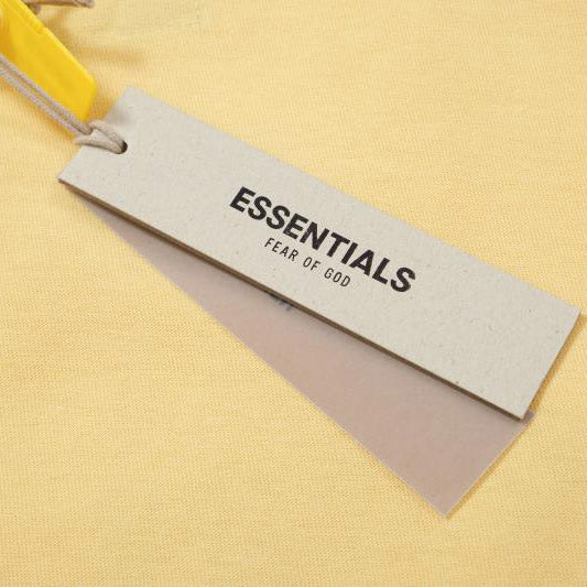 Fear of God Essentials Logo T-Shirt – Yellow