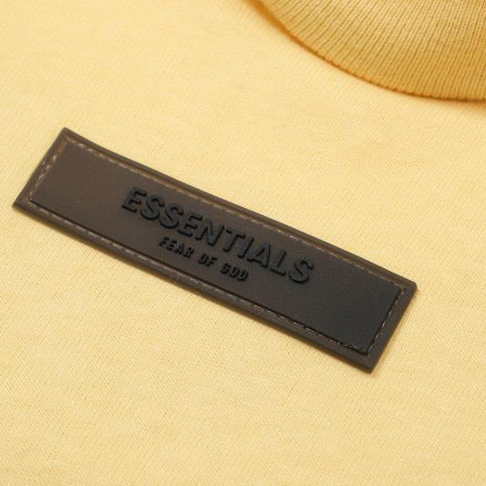 Fear of God Essentials Logo T-Shirt – Yellow