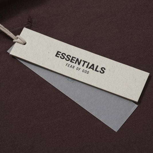 Fear of God Essentials Logo T-Shirt – Brown
