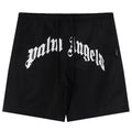 Palm Angels Casual Beach Shorts – Cotton Elastic Waist